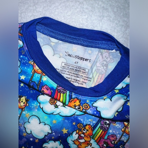 Bamboo CareBears Pj Set - Picture 5 of 5